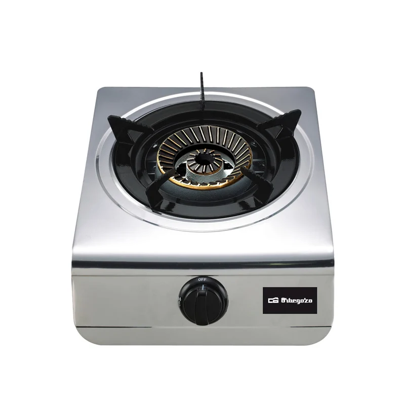 Orbegozo FO 1700 Hornillo Gas Inox Triple Corona 4,3 kW Piezo