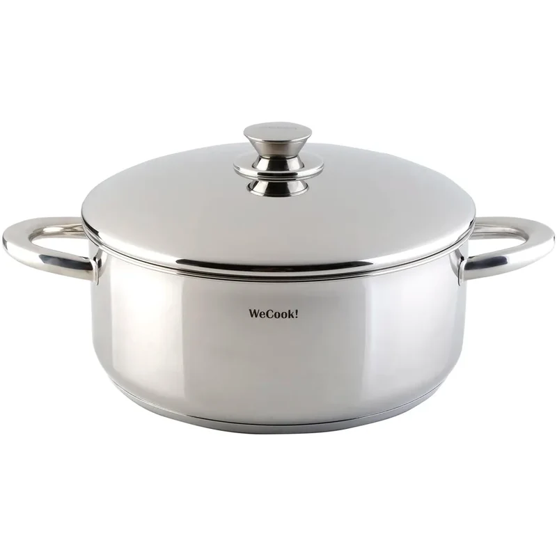 Cazuela con Tapa Acero Inox 32cm WECOOK! PRO - Ref. 61032