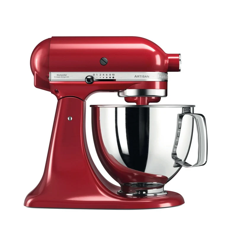 Robot de cocina KitchenAid 5KSM125EER Rojo 300 W 4,8 L