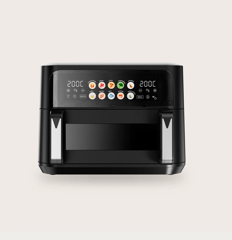 Freidora sin aceite EVVO Tasty Fryer Advance DUO 10L