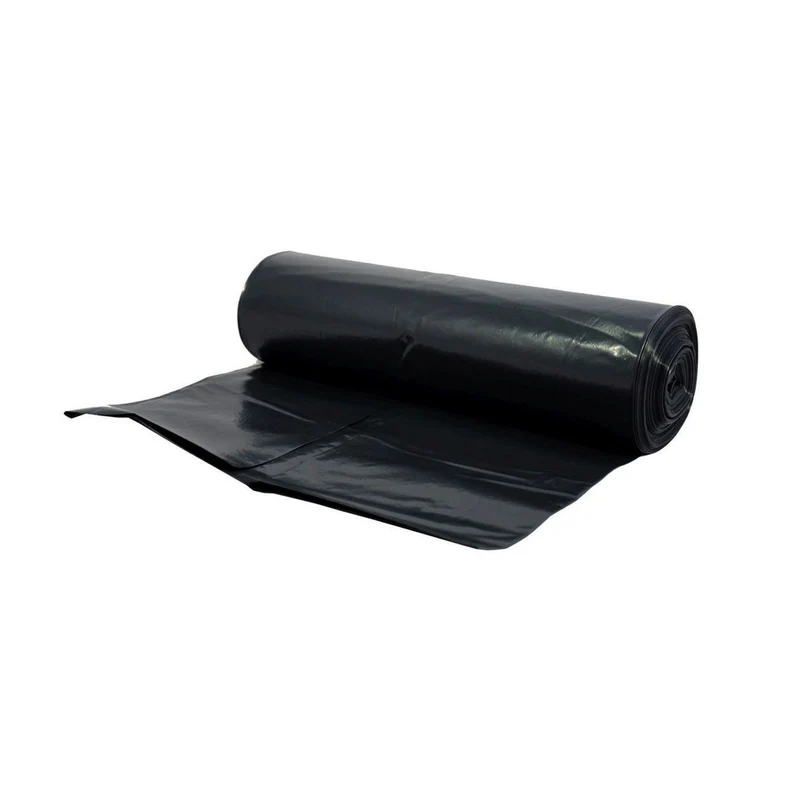 Pytel na odpad, 70 x 110 cm, 120 l, 60 mikronů, LDPE, 20 ks, černý