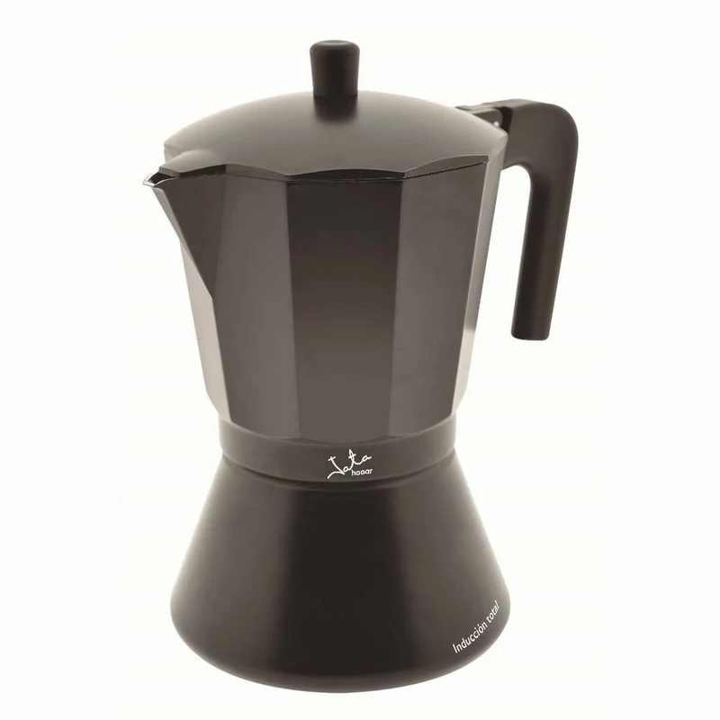 Cafetera italiana JATA CFI12 Aluminio negro 12 tazas