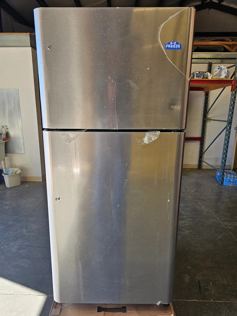 New Scratch and Dent EZ Freeze 21 Cu. Ft. Stainless Steel Natural Gas Refrigerator EZ-21SS-NG